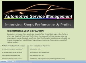 Shop Capacity